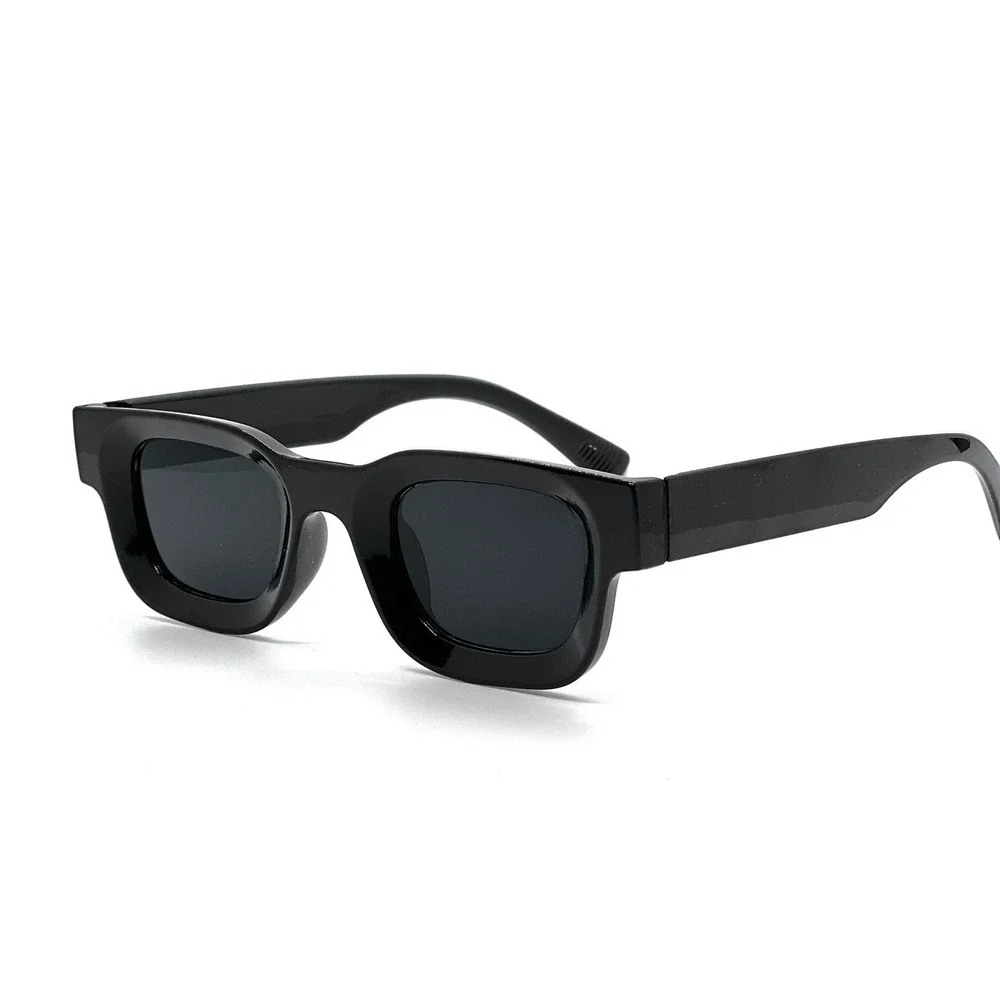 Chunky Square Frame Sunglasses Retro Vintage Fashion‎ Designer Black Shades